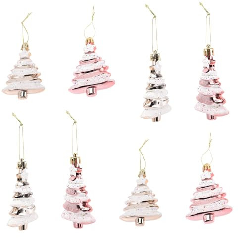 LABRIMP 8stücke Weihnachtsbaum Anhänger Weihnachtsdekoration Weihnachtsbaum-hängedekoration Weihnachts-hängeanhänger Weihnachtsbedarf Hängekreationen Für Zuhause