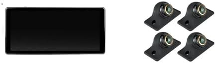 Rückfahrkamera Kabellos 10,36 Zoll 4-Kanal-Split-Screen-Blind-Spot-BSD-Alarm Onboard-DVR-Videorecorder-Monitor 170°AHD1080P-Kamera Für Wohnmobile, Lkws, Busse Rückfahrkamera(1 BSD add 4pcs 879)