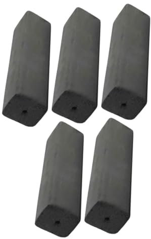 POPETPOP 5stücke Umweltfreundliche Bambuskohle Tablets Für Grill Und Camping Schnelles Anzünden Hohe Hitze Lösung Für Outdoor- Und Grillpartys