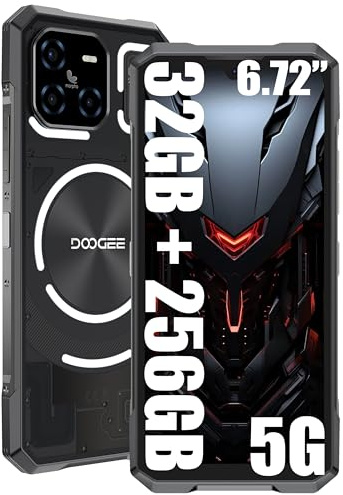 DOOGEE Blade GT 5G Smartphone Portable Incassable, Dimensity 7050 32Go+256Go, Android 14 Téléphone 5G, 48MP+20MP, 6.72 FHD+ 120Hz, 5500mAh 18W Smartphone Etanche, 4G LTE WIFI6 NFC OTG GPS FM