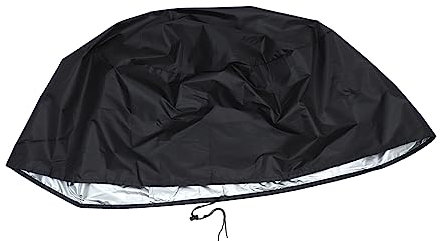 Toyvian Housse De Protection Étanche Pour Braséro Couverture Complète Oxford Résistante Aux Uv Pour Usage Extérieur