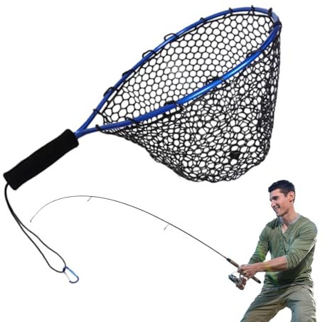 Fischnetz | Garnelenfangwerkzeug, multifunktional, tragbar, Fischernetz für Kajak, Bergteich, Outdoor, Salzwasser, Aquarium, Flussbetten, Bachläufe