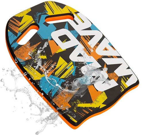 Mad Wave Ergo Kickboard Orange – Schwimmbrett Anfänger & Fortgeschrittene