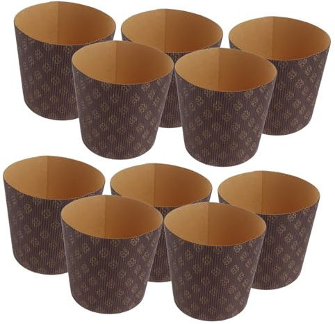 STOBAZA 25 piezas Unidades Papel para Hornear Muffins Antiadherente y Resistente la Grasa Moldes para Cupcakes y Pasteles para Fiestas Bodas y Shower Pequeño