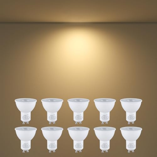 BVMGTT Light Bulbs GU10 LED Bulbs MR16 LED Bulb 10-Pack 120V 3000K 5000KReplacement for Track Lighting 550LM 7W(50W Equivalent) led Light Bulb for Kitchen, Range Hood, Living Room, Bedroom
