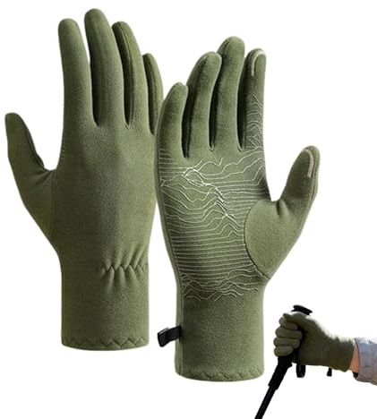 Guantes de Senderismo Equipo Para Clima Frío Con Pantalla Táctil
