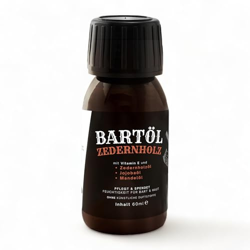 Geschenk Bartpflege Set – Bartshampoo 200ml, Bartcreme 200ml & Bartöl Zedernholz 60ml | 3-teiliges Bart Pflege Set für Männer | Feuchtigkeit, Pflege & Styling | Mit natürlichen Ölen