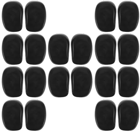 TOPBATHY Protectores Auditivos para Tinte de Cabello 10 Pares de Plástico Resistente Cubre Orejas Unisex Ergonómico Reutilizable para Salón y Cuidado Personal