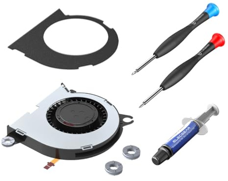 ElecGear Ventola di Raffreddamento Interna Sostitutiva per Switch 1 (2017 Modello HAC-001), Parte di Ricambio della CPU Cooling Fan con Set di Cacciaviti Tool