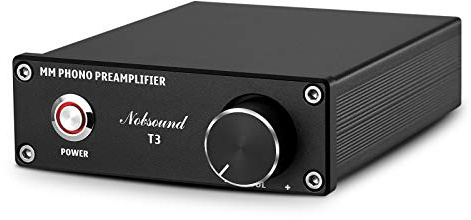 MM Phono Preamplifier, Hi-Fi Turntable Preamp for Home Audio/Record Player/Stereo Amplifier/Active Speaker [Nobsound T3]