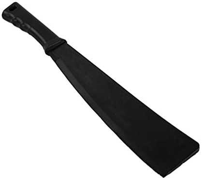 ABOOFAN 1 Pc En Caoutchouc Faux Accessoire De Faux Boucher à La Jouet Coupe-caoutchouc Jason Pour Décor Jouets Noir à Langer Enfant Trancheuse Vêtements