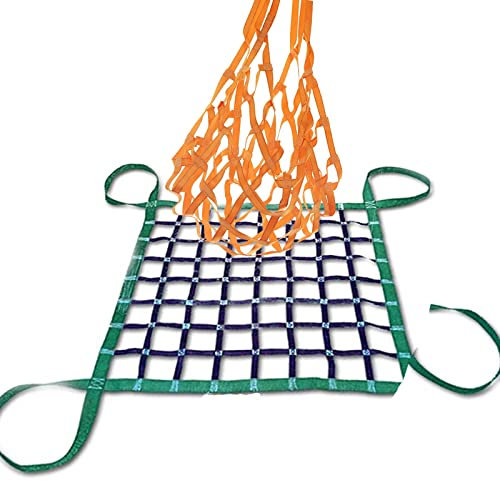 GUODDM Nylong Hebenetzriemen - Hebenetze, Schweres Hebenetz, Anhebendes Frachtnetz, Anhängernetz, Hebenetze Für Bauwerften, Be- Und Entladen Schwerer Gegenstände (Size : 2 X 2M/Mesh/15cm/Load 2t)