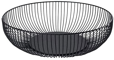 OUSIKA Ciotola for cesto di frutta Ciotola for frutta in metallo creativo Cesto di frutta geometrico for soggiorno Controsoffitto da cucina Decorativo for tavolo Piatti