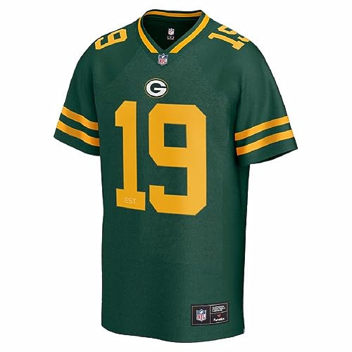 Fanatics Foundation NFL Team Jersey Trikot (DE/NL/SE/PL, Alphanumerisch, L, Regular, Regular, Green Bay Packers)