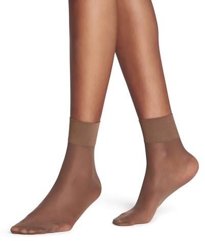 FALKE Damen Socken Pure Matt 20 DEN W So transparent einfarbig 1 Paar, Braun Espresso 5188, 39-42