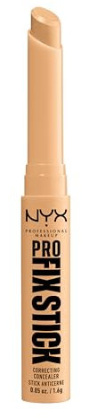 NYX Professional Makeup Pro Fix Stick, Corrector en Barra, Duración de hasta 12H, Enriquecido con Ácido Hialurónico, No Transfiere, Fórmula Vegana, Tono: Soft Beige