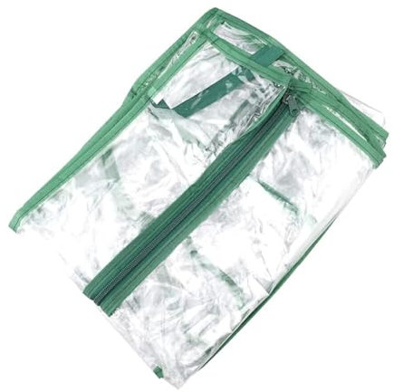BEALIFE Bâche Transparente imperméable de Jardin, Couverture de Remplacement pour Mini Serre Facile à Installer, en PVC, Facile à Installer, Transparent69*49 * 93