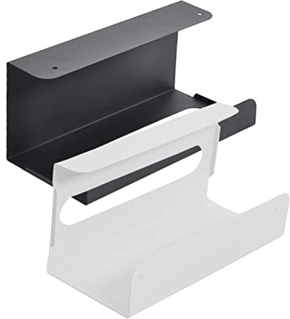 KONTONTY 2-teiliger Taschentuchspender Wandmontage Schrank Papierhalter Eisen Servietten-Organizer Küche Zuhause