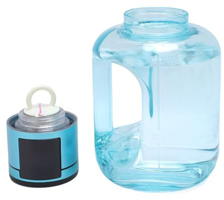 Dpofirs Botella de Agua de Hidrógeno, Jarra Generadora de Agua de Hidrógeno de 1000 Ml con 2 Modos, Máquina Ionizadora de Agua Rica en Hidrógeno Recargable por USB de 5 V para Deportes