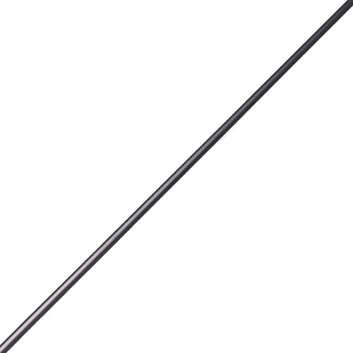 1118mm Straight Matte Black Stair Spindle – 14mm Mild Steel Baluster – Modern Railing Insert for Stairs & Landings – Powder-Coated Black Finish - Wellhope - Bulk Box Of 30 Spindles.