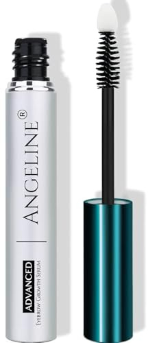 Augenbrauenserum ohne Hormone Lash Serum: Natürliches, Hormonfreies Augenbrauenserum für Längere, Vollere Wimpern und Augenbrauen, Schnelleres Augenbrauenwachstum Vegan 5ML