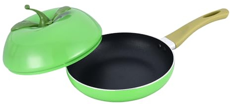 Olla Pequeña,Olla Para Cocción Lenta De Verduras Y Frutas - Sartén Con Tapa - Para Placas De Inducción, Cocinar Sopa De Leche, Espagueti, Freír, Hervir A Fuego Lento Y Encimeras De Cocina