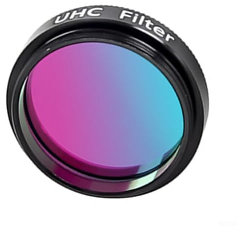 Honseadek Lichtbildkontrast für Astronomie 1. 25 Uhc Beobachtung für Teleskope Filter verbesserte Reduzierung der Verschmutzung Having Plus
