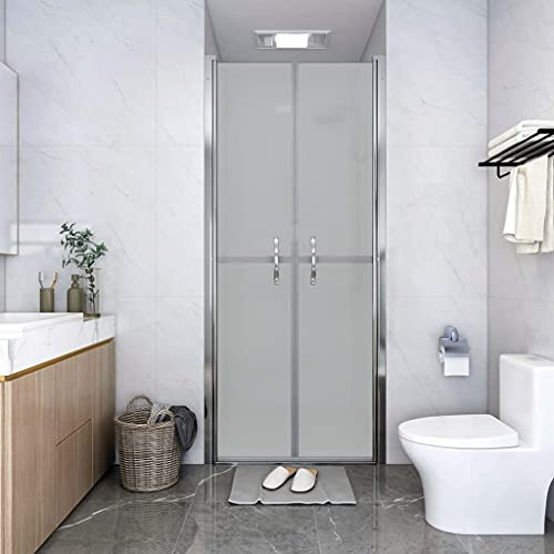 Baignoire - Paroi de douche - Porte de douche - Mat ESG - 91 x 190 cm - Pour baignoire, gain de place