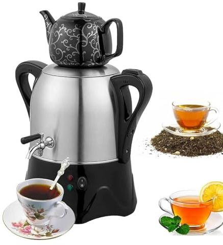 Tetera eléctrica con función de mantener caliente para té turco y perfumado
