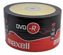 MAXELL DVD-R Blank Recordable Digital Disc DVDR 4.7GB 16x SPEED 120mins 50 Pk x2