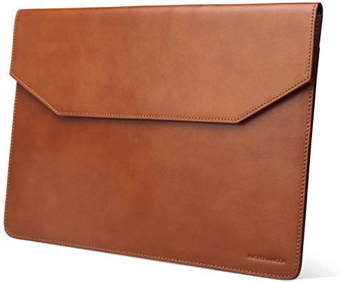 Kasper Maison Custodia per Laptop Apple MacBook da 12 Pollici in Pelle Italiana Custodia Progettata per Computer, Notebook, Ultrabook e Tablet di Dimensioni analoghe – Regalo Firmato Incluso