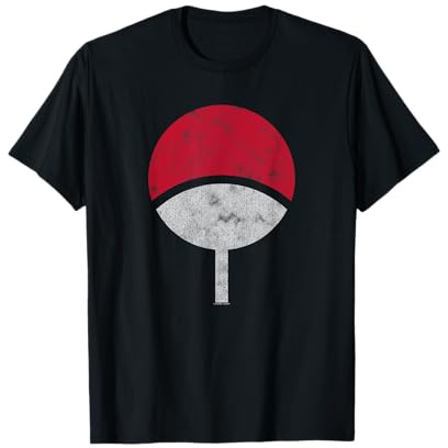 Naruto Shippuden Sasuke Uchiha Symbol Verzweifelt T-Shirt