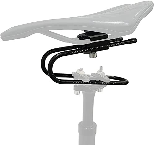Amortiguador de Bicicleta, WASAGA Dispositivo de Suspensión de Acero de Resorte de Aleación de Sillín de Asiento de Bicicleta para Accesorios de Piezas de Ciclismo de Bicicleta de Ocio Carretera MTB