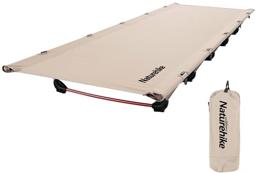 Naturehike Letto da Campeggio Pieghevole Compatto,Ultraleggero Portatile per Alpinismo Pesca Giardino Campeggio Ufficio,Carico Massimo 150 kg
