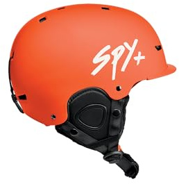 SPY+ - Galactic MIPS, Orange Spy Ink Matte, No Lens Reference, Medium, Snow Helmets, Unisex, Adult