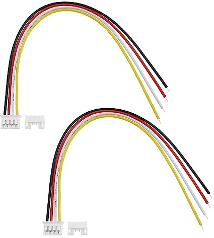 Create idea 20 Sätze JST 2.0 PH 4-poliger Stecker, enthält 20 Stück 4-polige Mini-Buchse mit 150 mm Kabeldraht und 20 Stück 4-poliger Mikro-Stecker
