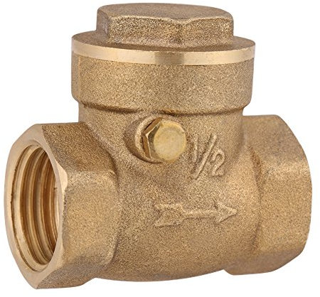 1pc DN15 Innengewinde Messing Rückschlagventil Hydraulische Ausrüstung Ventile Rückschlagventil 232PSI Verhindern Wasser Rückfluss
