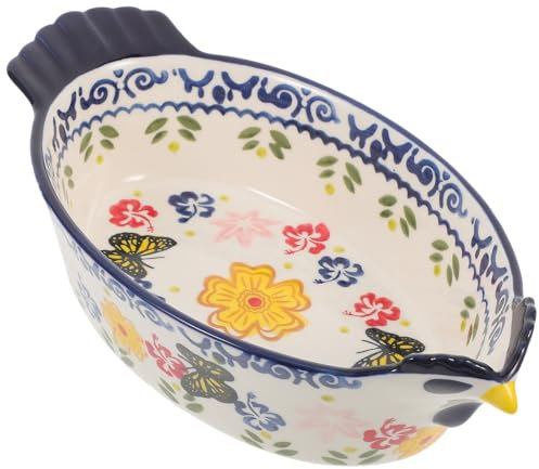 Amosfun Teglia Manici Vassoio Multifunzionale per Muffin Lasagna e Antiaderente e Facile per e