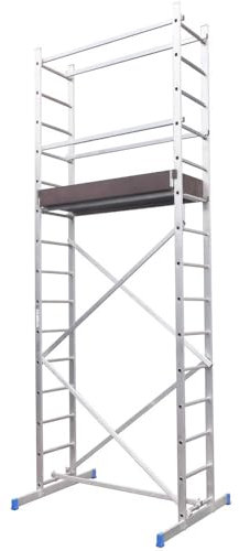 ETRA Echafaudage en aluminium hauteur de travail 5m