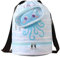 JINJUMEI Schwimmtasche Kinder, Nasser und Trockener Sportrucksack, Cartoon Design Rucksack mit Kordelzug Kinder, Wasserdichte, Turnbeutel mit Trennung Schuhfach für Mädchen und Jungen