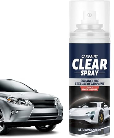Generico Detergente per Esterni Auto | 200 Ml Spray Detergente con Rivestimento Trasparente - Spray Auto Rivestimento Trasparente - per Lucidare Veicolo Trattore Cerchio Pneumatico Macchie Acqua