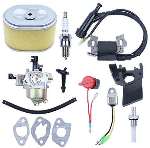 Haishine Vergaser mit Tune Up Kit für Honda GX160 GX200 5,5 PS 6,5 PS Motor WP30X Wasserpumpe 16100-ZH8-W61