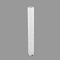 Briloner Leuchten - Lampada da terra a LED, effetto stelle, con interruttore a cavo, 12 Watt, 1.000 Lumen, 3.000 Kelvin, bianco-cromo, 1.035x130mm (HxD)