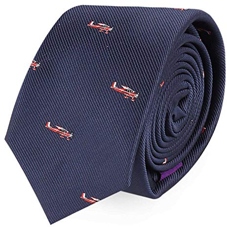 AUSCUFFLINKS Sports & Specialty Neckties | Ties for Men | Woven Skinny Neckties | Present for Work Colleague