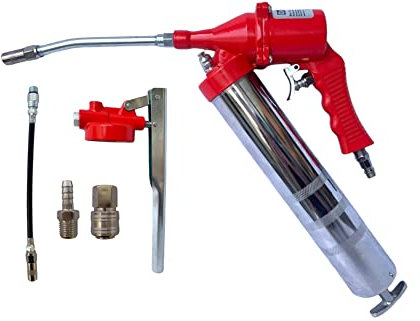 Ingrassatore Pneumatico Ad Aria Compressa E Pistola Pompa Manuale Pompa ingrassatrice con Tubi Kit 6 Pezzi