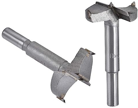 MACHSWON 2 PCS Forstner Bohrer Wolframkarbid Holz Lochsäge Öffner Bohrer 40mm+42mm Holzbearbeitung Bohren Bit Cutter