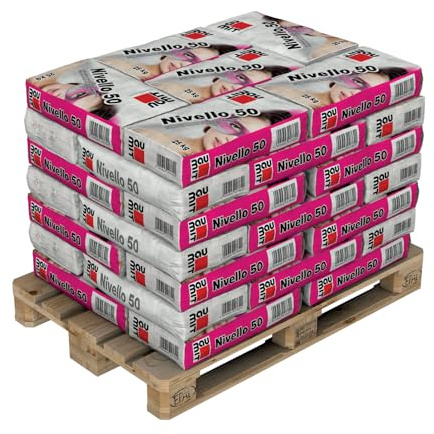 42x BAUMIT/Palette Nivelliermasse Nivello 50 25KG-Sack
