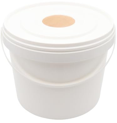 Futtereimer (5 Liter) mit Siebdeckel für flüssiges Bienenfutter Imkerei Imker Bienenbeuten