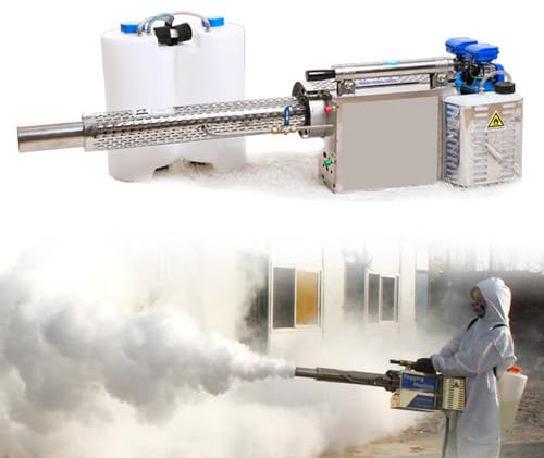 LZDOYY Máquina de nebulización ULV Profesional de 15L, máquina nebulizadora térmica, nebulizador para jardín de Tierras agrícolas, Uso Gasolina,80