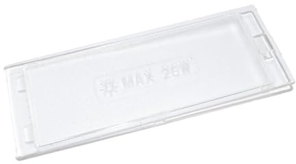 Ufixt Universal Cooker Hood Lamp Bulb Light Diffuser Cover 145mm x 50mm